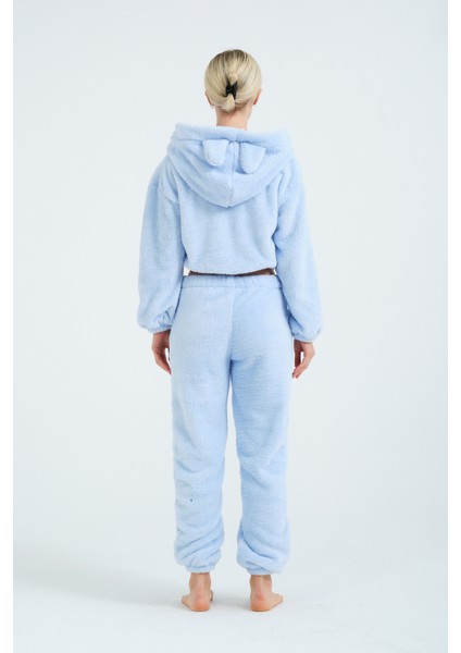 Yumuşak Peluş Eşofman & Pijama Takımı