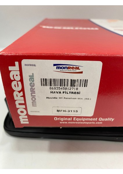 MFN-3115 Hava Filtresi Hyundai H100 Starex 2.5crdı modelleri