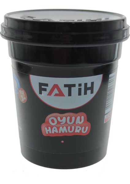 Fatih Oyun Hamuru Tek Renk Siyah 130 gr