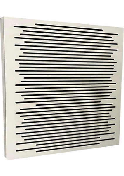 50*50 cm Ahşap Difüzör Akustik Panel Beyaz