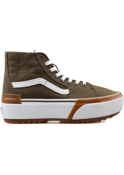 Ua Sk8 Hi Tapered Stacked Günlük Unisex Ayakkabı VN0005U2DOL1 Kahverengi