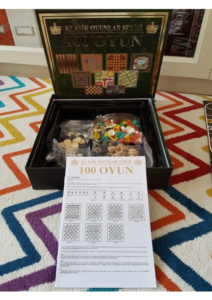 Star 100 Classic Oyun Serisi Satranç Tavla Dama Vb