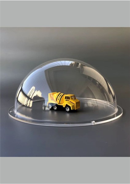Pleksi Şeffaf Yarım Küre 20CM Çap--1 Adet--