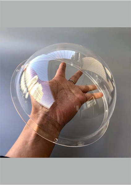 Pleksi Şeffaf Yarım Küre 20CM Çap--1 Adet-- modelleri