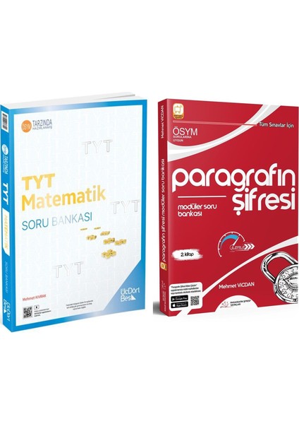 TYT Matematik - Paragrafın Şifresi Modüler Soru Bankası 2 Kitap