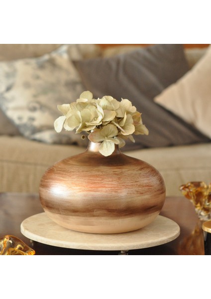 Dea'rt Istanbul Ahenk Serisi Seramik Yassı Vazo