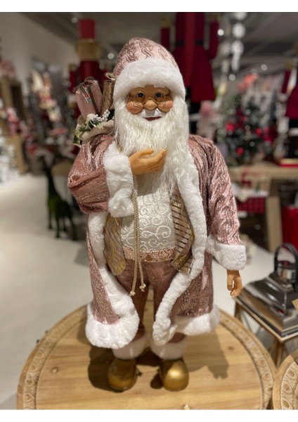 Pembe Noel Baba 90 cm