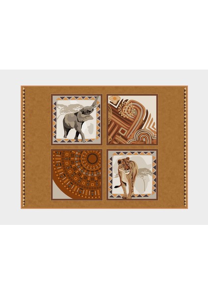 Tepsili Diz Minderi - Elephant
