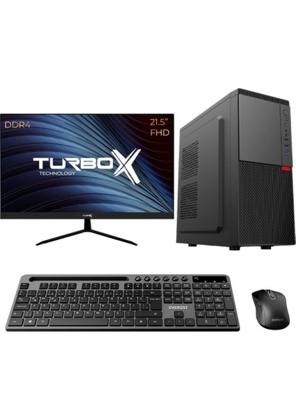 TX5177 Intel Core I5 7400 32GB 512GB SSD 21.5 Fhd Freedos Masaüstü Kurumsal Ofis Bilgisayarı