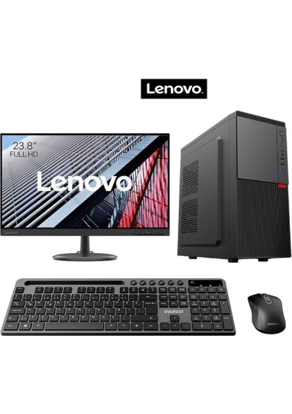 TX5235 Intel Core I5 7400 16GB Ddr4 256GB SSD 23.8 Lenovo Freedos Kurumsal Ofis Bilgisayarı