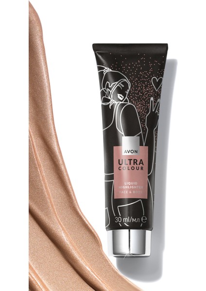Ultra Colur Yüz ve Vücut Likit Aydınlatıcı Rose Quartz