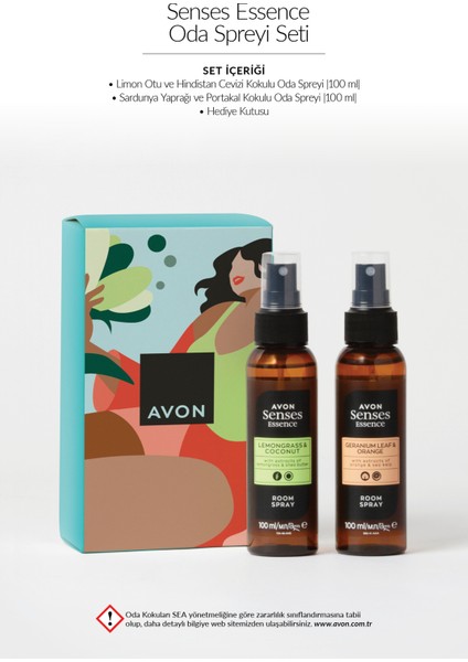 Senses Essence Ikili Oda Spreyi Hediye Paketi fiyatları