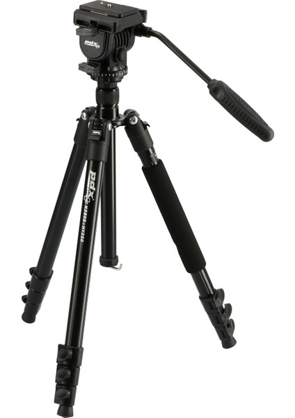 ,Dslr Ve Aynasız Fotoğraf Makineler için Pro Plus Profesyonel Video Tripod (Monopod Özellikli)