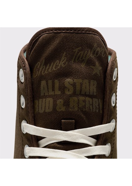 Chuck Taylor All Star Garden Starter Twill Kadın Kahverengi Sneaker fırsatları