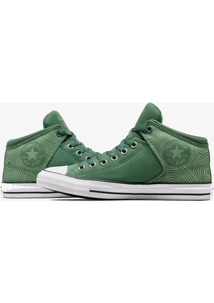 Chuck Taylor All Star High Street Kadın Yeşil Sneaker modelleri