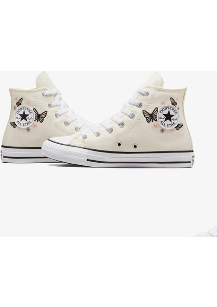 Chuck Taylor All Star Butterflies Çocuk Ekru Sneaker