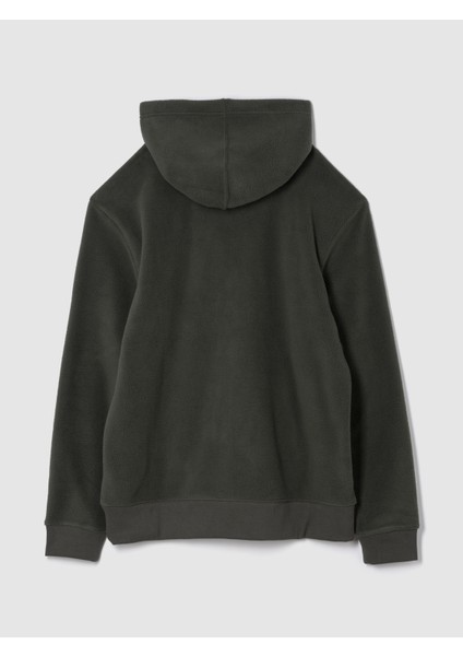 Erkek Koyu Yeşil Gap Logo Fleece Sweatshirt modelleri