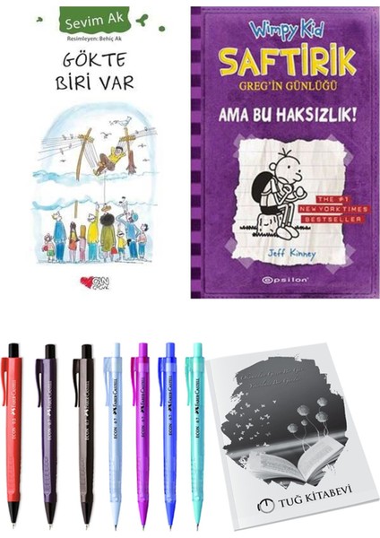 Saftirik 5 Ama Bu Haksızlık! ve Gökte Biri Var 2'li Set - Kalem