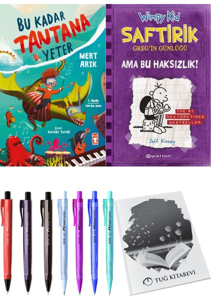 Saftirik 5 Ama Bu Haksızlık! ve Bu Kadar Tantana Yeter 2'li Set - Kalem