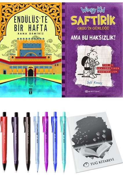 Saftirik 5 Ama Bu Haksızlık! ve Endülüs'te Bir Hafta 2'li Set - Kalem