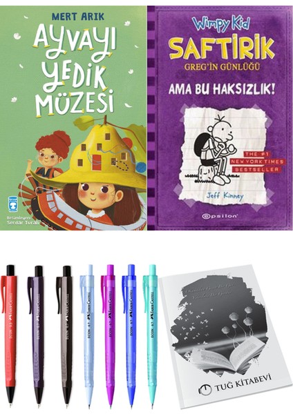 Saftirik 5 Ama Bu Haksızlık! ve Ayvayı Yedik Müzesi 2'li Set - Kalem