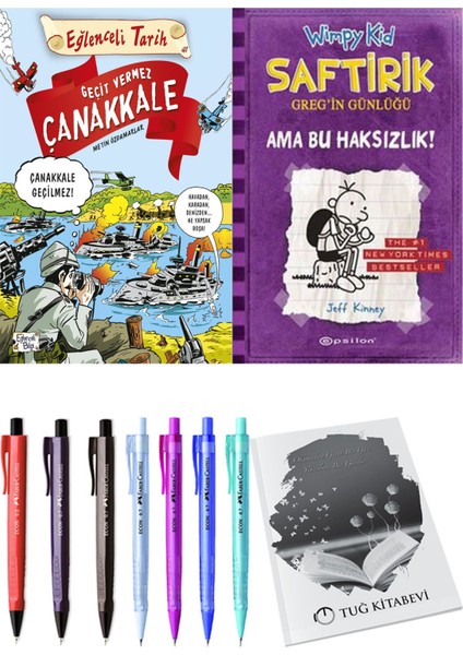 Saftirik 5 Ama Bu Haksızlık! ve Geçit Vermez Çanakkale 2'li Set - Kalem