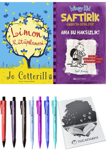 Saftirik 5 Ama Bu Haksızlık! ve Limon Kütüphanesi 2'li Set - Kalem