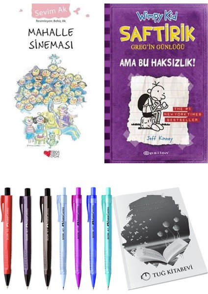 Saftirik 5 Ama Bu Haksızlık! ve Mahalle Sineması 2'li Set - Kalem