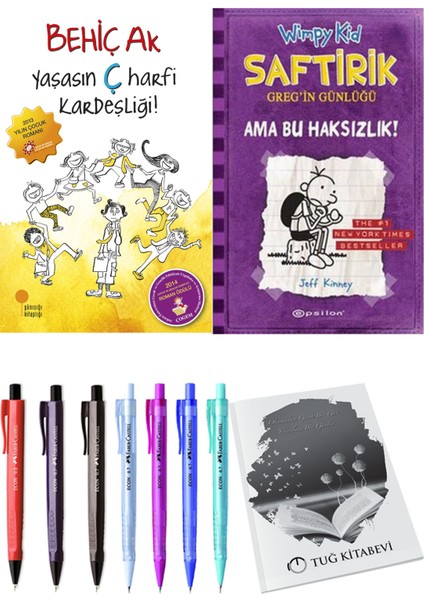 Saftirik 5 Ama Bu Haksızlık! ve Yaşasın Ç Harfi Kardeşliği 2'li Set - Kalem