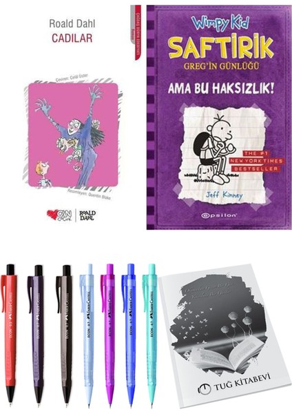 Saftirik 5 Ama Bu Haksızlık! ve Cadılar 2'li Set - Kalem