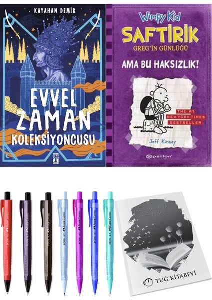Saftirik 5 Ama Bu Haksızlık! ve Evvel Zaman Koleksiyoncusu 2'li Set - Kalem