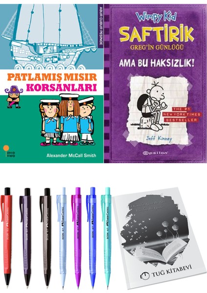 Saftirik 5 Ama Bu Haksızlık! ve Patlamış Mısır Korsanları 2'li Set - Kalem