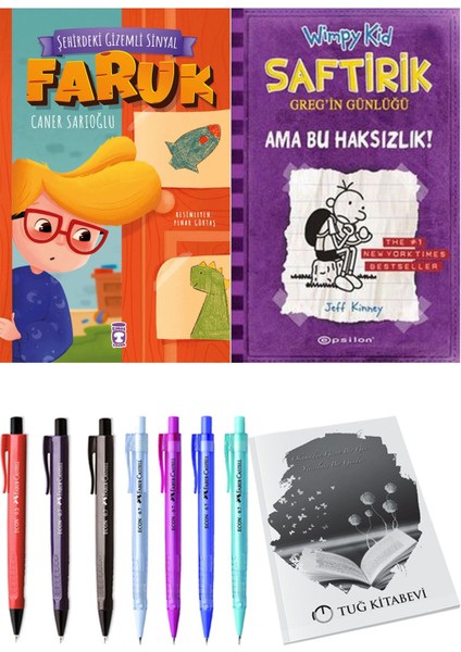 Saftirik 5 Ama Bu Haksızlık! ve Şehirdeki Gizemli Sinyal Faruk 2'li Set - Kalem