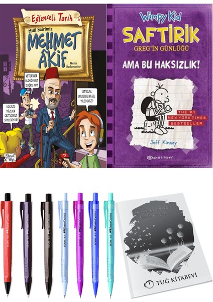 Saftirik 5 Ama Bu Haksızlık! ve Milli Şairimiz Mehmet Akif 2'li Set - Kalem