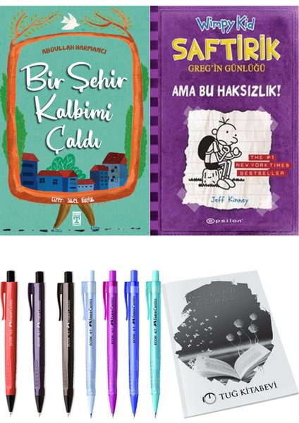 Saftirik 5 Ama Bu Haksızlık! ve Bir Şehir Kalbimi Çaldı 2'li Set - Kalem