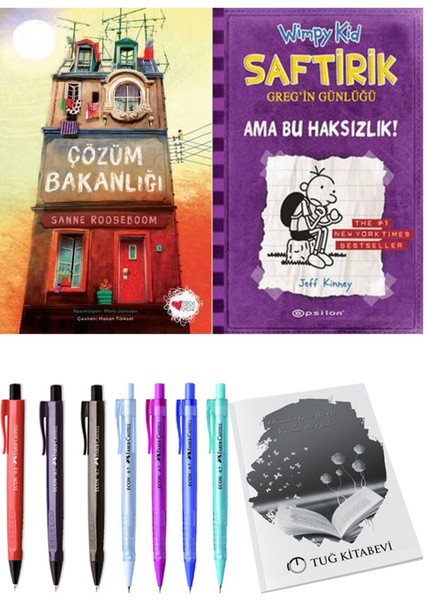 Saftirik 5 Ama Bu Haksızlık! ve Çözüm Bakanlığı 2'li Set - Kalem
