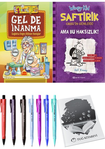 Saftirik 5 Ama Bu Haksızlık! ve Gel de İnanma 2'li Set - Kalem