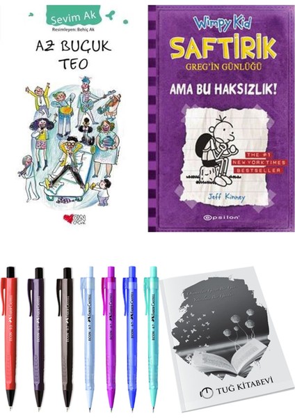 Saftirik 5 Ama Bu Haksızlık! ve Az Buçuk Teo 2'li Set - Kalem