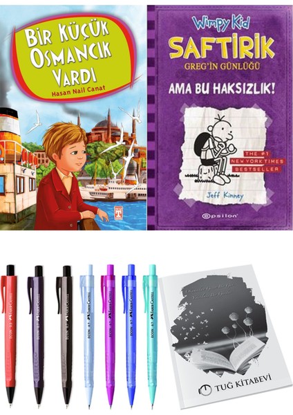 Saftirik 5 Ama Bu Haksızlık! ve Bir Küçük Osmancık Vardı 2'li Set - Kalem
