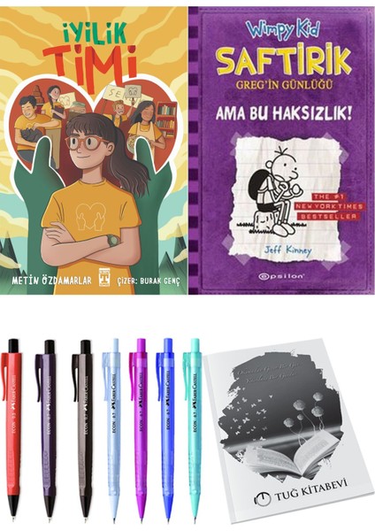 Saftirik 5 Ama Bu Haksızlık! ve İyilik Timi 2'li Set - Kalem