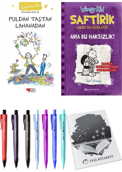 Saftirik 5 Ama Bu Haksızlık! ve Puldan Taştan Lahanadan 2'li Set - Kalem