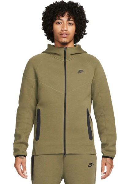 Tech Fleece Full-Zip Hoodie Erkek Sweatshirt