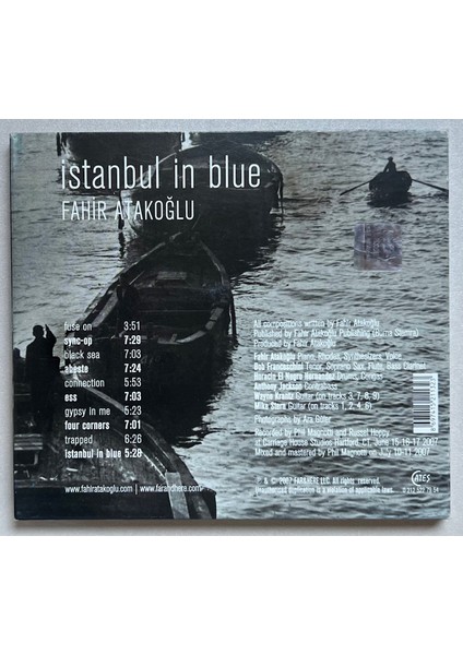 Fahir Atakoğlu - İstanbul in Blue CD