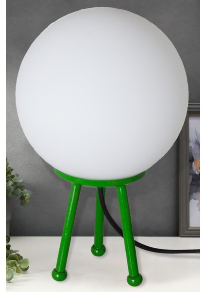 Ürgüp Tripod Abajur Yeşil