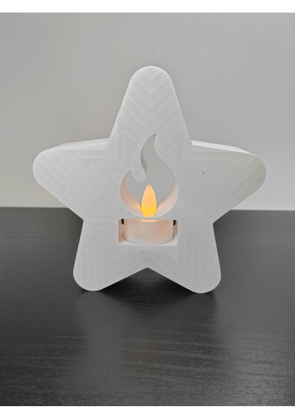 Yıldız Tealight Mumluk