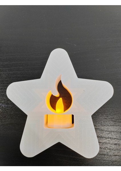 Yıldız Tealight Mumluk