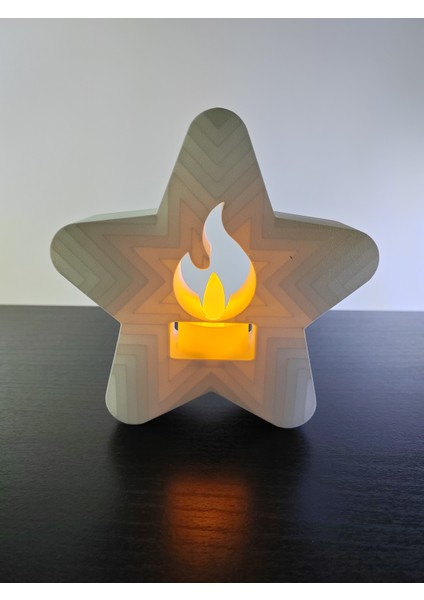 Yıldız Tealight Mumluk