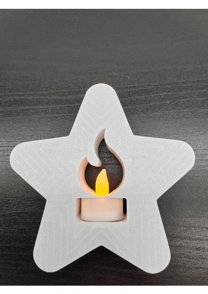 Yıldız Tealight Mumluk