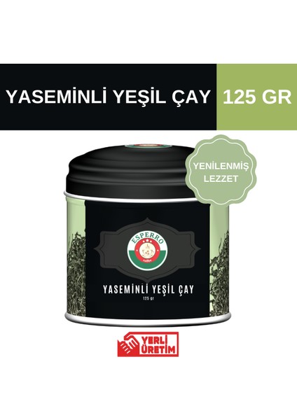 Yaseminli Yeşil Çay 125 Gr, Jasmine Tea, Bitki Çayı
