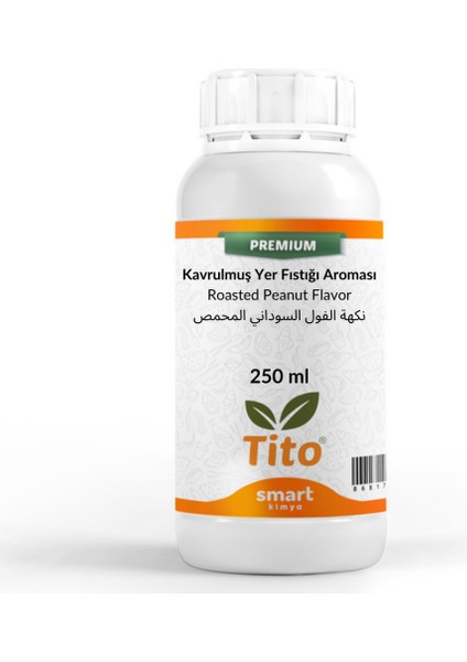 Premium Kavrulmuş Yer Fıstığı Aroması 250 ml